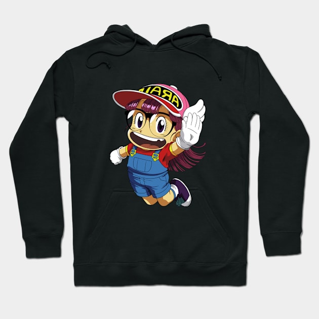 Arale Norimaki Dr Slump Hoodie by teepubliclacreme